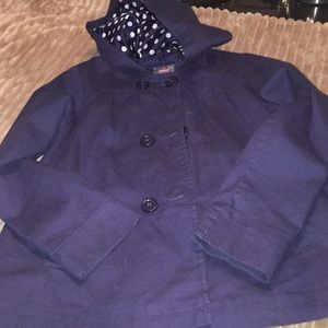 Girls spring coat size large 10-12